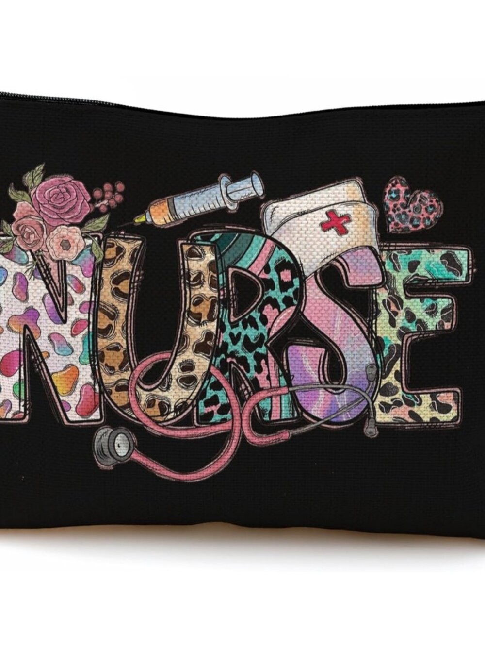 Nurse Makeup Bags,Nurse Gifts for Women,Nurse Cosmetic Bags With Zipper,Nurse Gi